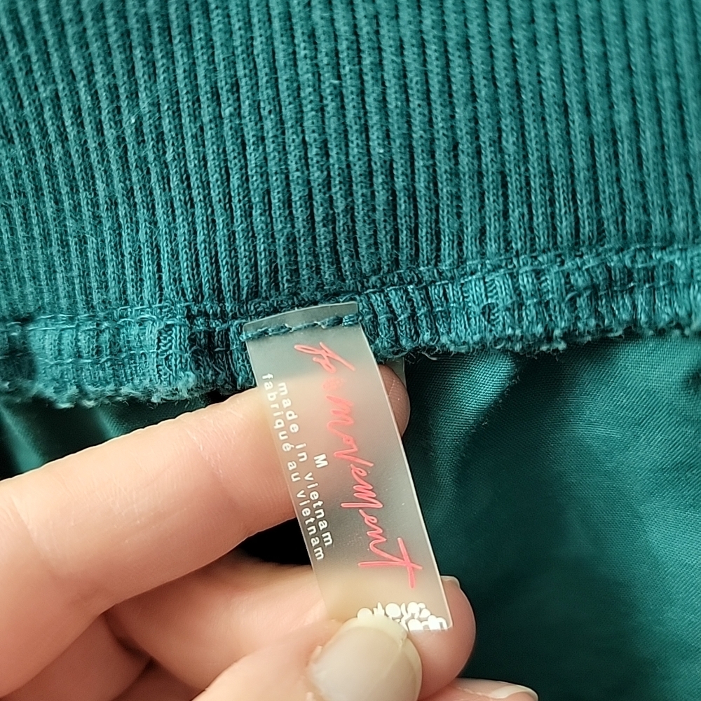 Free People Movement Teal and Black Cargo Pants - Picture 8 of 12